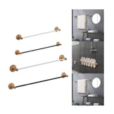 Maxbell Slippers Organizer Punch Free Slippers Rack for Bedroom Cabinet Home white 55cm