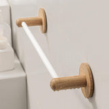 Maxbell Slippers Organizer Punch Free Slippers Rack for Bedroom Cabinet Home white 55cm