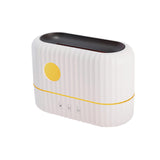 Maxbell Portable Flame Air Humidifier 200ml Essential Oil Diffusers for Office White