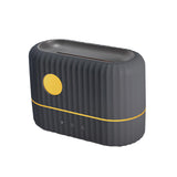 Maxbell Portable Flame Air Humidifier 200ml Essential Oil Diffusers for Office Gray