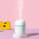 Maxbell Humidifier Aroma Oil Diffuser Bedroom Car Portable USB with Night Lamp White