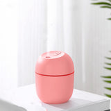 Maxbell Humidifier Aroma Oil Diffuser Bedroom Car Portable USB with Night Lamp Pink
