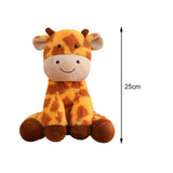 Maxbell Cartoon Deer Plush Doll Comfortable for Cabinet Living Room Home Decorations 25cm