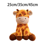 Maxbell Cartoon Deer Plush Doll Comfortable for Cabinet Living Room Home Decorations 25cm