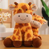 Maxbell Cartoon Deer Plush Doll Comfortable for Cabinet Living Room Home Decorations 25cm