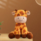 Maxbell Cartoon Deer Plush Doll Comfortable for Cabinet Living Room Home Decorations 25cm