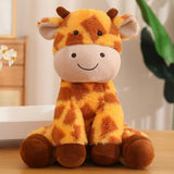 Maxbell Cartoon Deer Plush Doll Comfortable for Cabinet Living Room Home Decorations 25cm