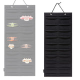 Maxbell Hair Clips Storage Hanger Headband Holder Hair Bows Wall Women Girls Black