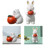 Maxbell Chinese New Year Animal Sculpture Ornament Cute decor Cabinet Bear