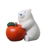 Maxbell Chinese New Year Animal Sculpture Ornament Cute decor Cabinet Bear