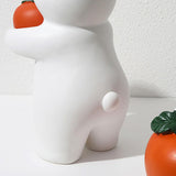 Maxbell Chinese New Year Animal Sculpture Ornament Cute decor Cabinet Rabbit