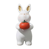 Maxbell Chinese New Year Animal Sculpture Ornament Cute decor Cabinet Rabbit