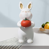Maxbell Chinese New Year Animal Sculpture Ornament Cute decor Cabinet Rabbit