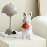 Maxbell Chinese New Year Animal Sculpture Ornament Cute decor Cabinet Rabbit