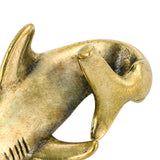 Maxbell Nordic Shark Figurine Statue Ornament Sculpture for Office Bedroom Decor