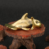 Maxbell Nordic Shark Figurine Statue Ornament Sculpture for Office Bedroom Decor