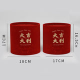 Maxbell Chinese New Year Vase Table Centerpiece Ornaments for Spring Festival Indoor Auspicious