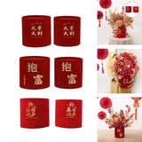 Maxbell Chinese New Year Vase Table Centerpiece Ornaments for Spring Festival Indoor Auspicious