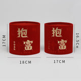 Maxbell Chinese New Year Vase Table Centerpiece Ornaments for Spring Festival Indoor Rich