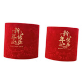 Maxbell Chinese New Year Vase Table Centerpiece Ornaments for Spring Festival Indoor Happy New Year