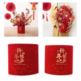 Maxbell Chinese New Year Vase Table Centerpiece Ornaments for Spring Festival Indoor Happy New Year