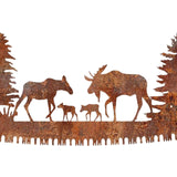 Maxbell Large Deer Wall Art Wall Hanging Decoration Sign Balcony Home Patio