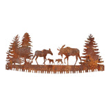 Maxbell Large Deer Wall Art Wall Hanging Decoration Sign Balcony Home Patio