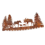 Maxbell Large Deer Wall Art Wall Hanging Decoration Sign Balcony Home Patio