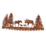 Maxbell Large Deer Wall Art Wall Hanging Decoration Sign Balcony Home Patio