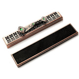 Maxbell Incense Holder Tabletop with Storage Incense Burner for Living Room SPA StyleA