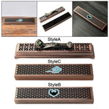 Maxbell Incense Holder Tabletop with Storage Incense Burner for Living Room SPA StyleA