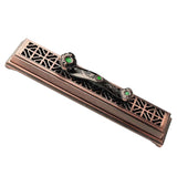 Maxbell Incense Holder Tabletop with Storage Incense Burner for Living Room SPA StyleA