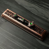 Maxbell Incense Holder Tabletop with Storage Incense Burner for Living Room SPA StyleA