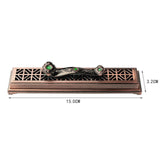 Maxbell Incense Holder Tabletop with Storage Incense Burner for Living Room SPA StyleA