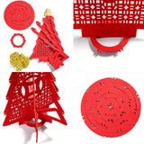 Maxbell Traditional Lucky Tree Ornament with Pendants Decoration for Bedroom Gifts Large