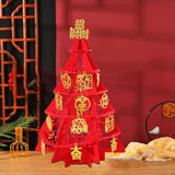 Maxbell Traditional Lucky Tree Ornament with Pendants Decoration for Bedroom Gifts Large