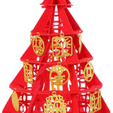 Maxbell Traditional Lucky Tree Ornament with Pendants Decoration for Bedroom Gifts Large