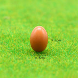 Maxbell Miniature Chickens Ornaments Figurines for Bonsai Micro Landscape Home Decor