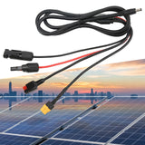 Maxbell Portable Solar Charge Cable for Battery Pack Silicone Wire Harness 16AWG
