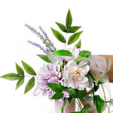 Maxbell Wedding Chair Decorations with Leaves and Ribbons for Wedding Backdrop B 60cm x 15cm