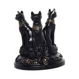 Maxbell Resin Cat Statue Figurine Ball Display Stand Shelf Desktop Decoration Gift