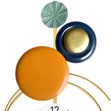 Maxbell Metal Wall Clock Art Design Fashion Decorative for Dining Room Home Decor Vertical