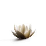 Maxbell Ceramic Lotus Incense Burner Zen Decoration for Meditation Yoga Studio