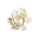 Maxbell Ceramic Lotus Incense Burner Zen Decoration for Meditation Yoga Studio