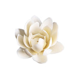 Maxbell Ceramic Lotus Incense Burner Zen Decoration for Meditation Yoga Studio
