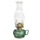 Maxbell Kerosene Lamp with Handle Candelabra for Dining Room Tabletop Christmas Green