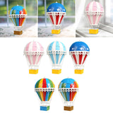 Maxbell Hot Air Balloon Ornament Pendant Decorative Home Desktop Scene Layout Pink