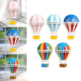 Maxbell Hot Air Balloon Ornament Pendant Decorative Home Desktop Scene Layout Pink