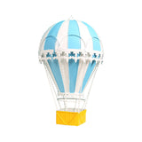 Maxbell Hot Air Balloon Ornament Pendant Decorative Home Desktop Scene Layout Light Blue