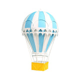 Maxbell Hot Air Balloon Ornament Pendant Decorative Home Desktop Scene Layout Light Blue